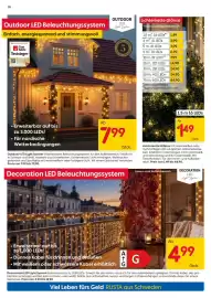 Rusta Prospekt woche 40 Seite 10: 10 Outdoor LED Beleuchtungssystem Einfach, energiesparend und stimmungsvoll OUTDOOR LED