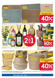 Rusta Prospekt woche 40 Seite 7: Duftkerze Liv €4,99, HOME FRAGRANCE NO.05 €29,90