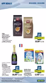 METRO Prospekt woche 41 Seite 2: Pommery Brut Royal Champagne AOP €30,99, Käfer Caffè Crema/Espresso Forte/Minges Cafe €10,99
