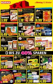 Norma Prospekt woche 42 Seite 10: KAPITAN NAVI Heringshappen €4,79, SaubermAX Universal-/Boden-/Spültücher €1,99