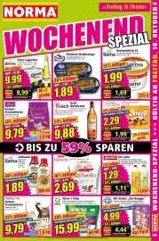 Norma Prospekt woche 42 Seite 15: Granini Die Limo €1,11, WC-Steine „Klo-Knigge“ €4,44