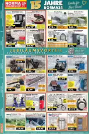 Norma Prospekt woche 42 Seite 18: Scheppach Metallbandsäge €139,00, HKOenig Pizzaofen NAPL350 €66,99
