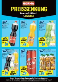 Norma Prospekt woche 42 Seite 20: Surf Erfrischungsgetränke Cola Zero, Orange Zero oder Zitrone Zero €1,49