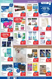 Budni Prospekt woche 42 Seite 5: Whiskas oder Dreamies Knuspertaschen €0,99, Hübner Gute Laune oder Haut Haare Nägel €7,99