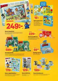 City Gross reklamblad Sida 10: Bamse bakformar €129,00, Bamse magnetta tavla €249,00