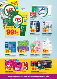 City Gross reklamblad Sida 12: Oral-B tandkräm €45,00, Duschtvål €65,00
