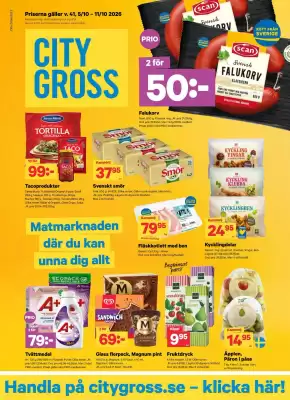 City Gross (giltig till och med 11-10)