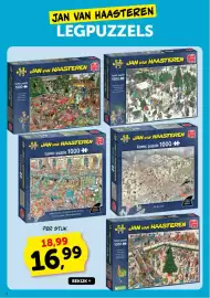 Boekenvoordeel folder Pagina 6: JAN VAN HAASTEREN LEGPUZZELS Comic puzzle 1000+ JAN VAN HAASTEREN H 1000+ STEREN MANN