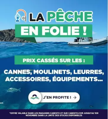 Catalogue Cabesto (valable jusqu'au 1-11)