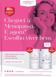 Folheto Auchan Página 12: Estrofito - suplemento: forte bio 30 caps €23,79, Estrofito - suplemento: confort 30un €23,10