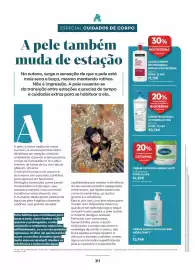 Folheto Auchan Página 30: Neutrogena - loção corpo reparação intensa €11,12, Cetaphil - creme hidratante €14,87