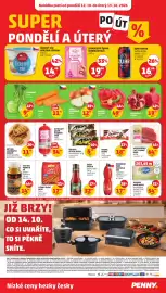 Penny Market leták týden 41 Strana 28: Gustito kečup jemný ostrý €32,90, Hot Dog s vepřovým pářkem €11,00