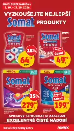 Penny Market leták týden 41 Strana 37: Somat excellence 3v1 lemon €199,90, Somat all in one extra lemon €279,90