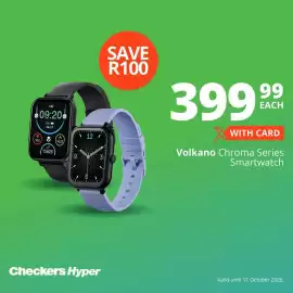 Checkers catalogue Page 3: Volkano Chroma Series Smartwatch €399,99