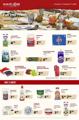 Marche Leo's (valid until 11-10)
