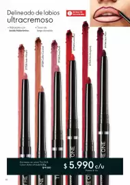 Catálogo Oriflame Página 10: Delineado de labios ultracremoso €5.990,00