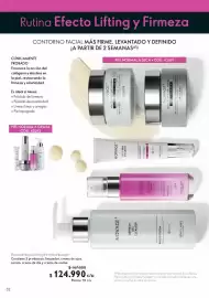 Catálogo Oriflame Página 32: Novage - contorro facial misr elevantado y definido à patir de 2 smetanas €124.990,00