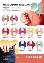 Catálogo Oriflame Página 71: Happy place €4.690,00, Golden - esmaltes de unas de secado rapido €4.690,00