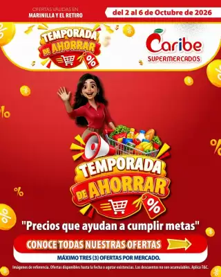 Caribe (válido hasta 6-10)