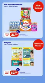 Bol.com folder week 41 Pagina 3: Lenor Wasverzachter €31,99, Pampers luiers en billendoekjes €52,65