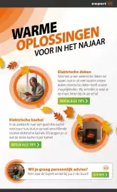 Expert folder Pagina 2: expert WARME OPLOSSINGEN VOOR IN HET NAJAAR Elektrische deken Wanneer je een elektrische deken wil