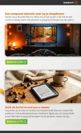 Expert folder Pagina 3: expert Een compacte televisie voor op je slaapkamer Geniet van je favoriete films en series vanuit