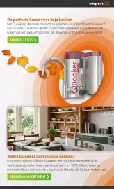 Expert folder Pagina 7: De perfecte kraan voor in je keuken Een Quooker is de ideale kraan om te genieten van kokend heet