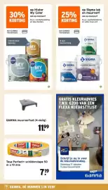 GAMMA folder week 41 Pagina 12: GAMMA muurverfset €11,99, Sigma lak en muurverf