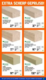 GAMMA folder week 41 Pagina 20: Bouwhout vuren €1,99, OSB3 constructieplaat €11,79