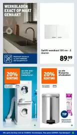 GAMMA folder week 41 Pagina 33: Brabantia afvalbakken, Optifit wandkast €89,99