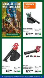 GAMMA folder week 41 Pagina 38: CMI bladblazer 2800W €34,99, SKIL 20V bladblazer 0331AA €89,99