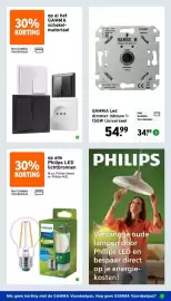 GAMMA folder week 41 Pagina 4: Philips LED lichtbronnen, Gamma schakel-materiaal
