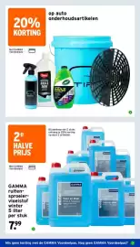 GAMMA folder week 41 Pagina 40: Valma wash & shine, Gamma ruiten-sproeier-vloeistof winter €7,99