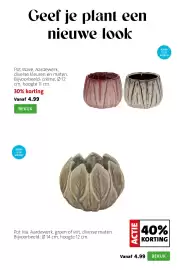 Intratuin folder week 41 Pagina 6: Pot Ida €4,99, Pot Wave €4,99