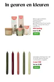 Intratuin folder week 41 Pagina 8: Everydays dinerkaarsen €7,99, Bolsius geurartikelen €3,49