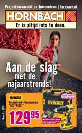 Hornbach folder Pagina 1: DeWalt Accuschroef-/boormachine DCD777D2T €129,95