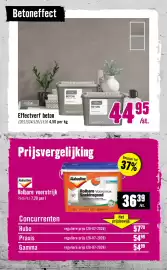 Hornbach folder Pagina 10: Stylecolor effectverf beton €44,95, Alabastine Rolbare voorstrijk €36,39