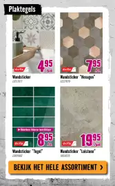 Hornbach folder Pagina 31: D-c-fix Wandsticker Hexagon €19,95, D-c-fix Wandsticker "Tegel" €8,95