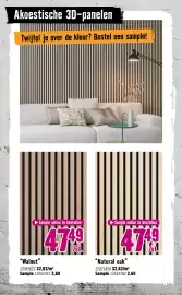 Hornbach folder Pagina 33: Natural Oak €47,49, Walnut €47,49
