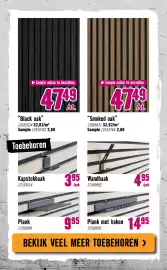 Hornbach folder Pagina 34: Plank met haken €14,95, Plank 12200054 €9,95