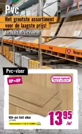 Hornbach folder Pagina 38: PVC Vloer Klik-Licht Eiken €13,95