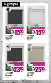 Hornbach folder Pagina 49: Soluna Rolgordijn €23,95, Soluna Rolgordijn €25,95