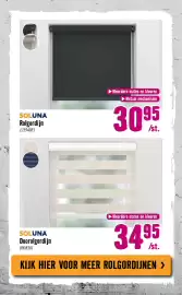Hornbach folder Pagina 50: Soluna Rolgordijn €30,95, Soluna Duorolgordijn €34,95