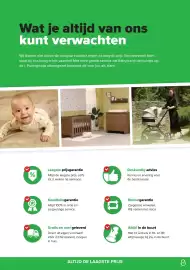 Baby-Dump folder Pagina 3: Wat je altijd van ons kunt verwachten Wij bieden niet alleen de hoogste kwaliteit tegen de