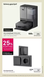 Karwei folder week 41 Pagina 29: Eufy robotstofzuiger X10 Pro Omni €379,00, Gira stopcontact E2 €13,27
