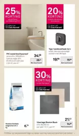 Karwei folder week 41 Pagina 39: Allora PVC wandbekleding €26,24, Vloertegel Boston Black €14,99