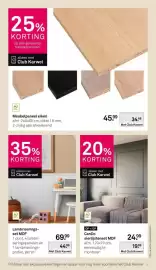 Karwei folder week 41 Pagina 44: Meubelpaneel eiken €34,49, CanDo sierlijstenset MDF €19,99