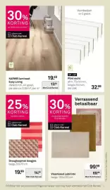 Karwei folder week 41 Pagina 8: OP = OP Plint recht €32,99, Karwei laminaat Easy Living €13,64
