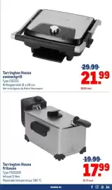 Makro folder Pagina 17: Tarrington House friteuse €17,99, Tarrington House contactgrill €21,99