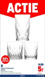 Makro folder Pagina 25: Metro Professional glazen €5,00